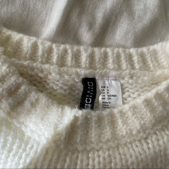 H&M floral cropped sweater - Picture 4 of 4